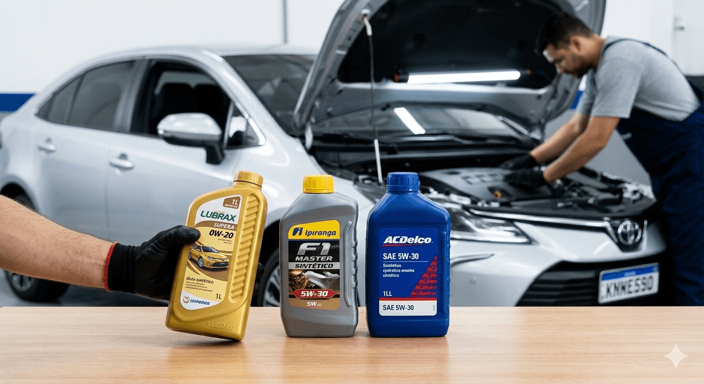 imagem do tipo de óleos